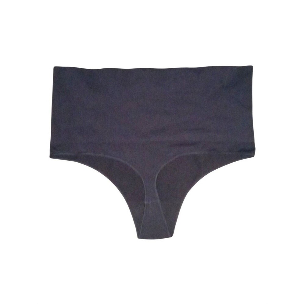 New SPANX EcoCare Seamless Shaping Thong Black Size 3X